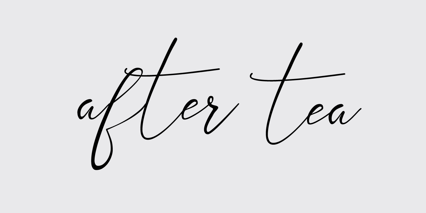 Beispiel einer Andora Ardelion-Schriftart #5